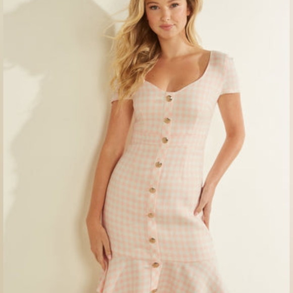 💫 HP! NWT Guess Mini Dress - Picture 2 of 7